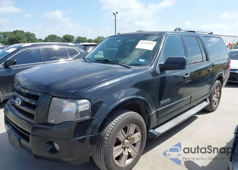 2007 Ford Expedition El Limited z USA, uszkodzony, nr VIN 1FMFK20537LA89904